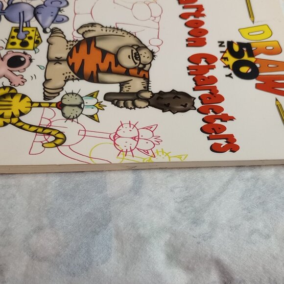 Fifty Nifty: 50 Nifty Cartoon Characters to Draw by Neal Yamamoto 1998 - Picture 5 of 8